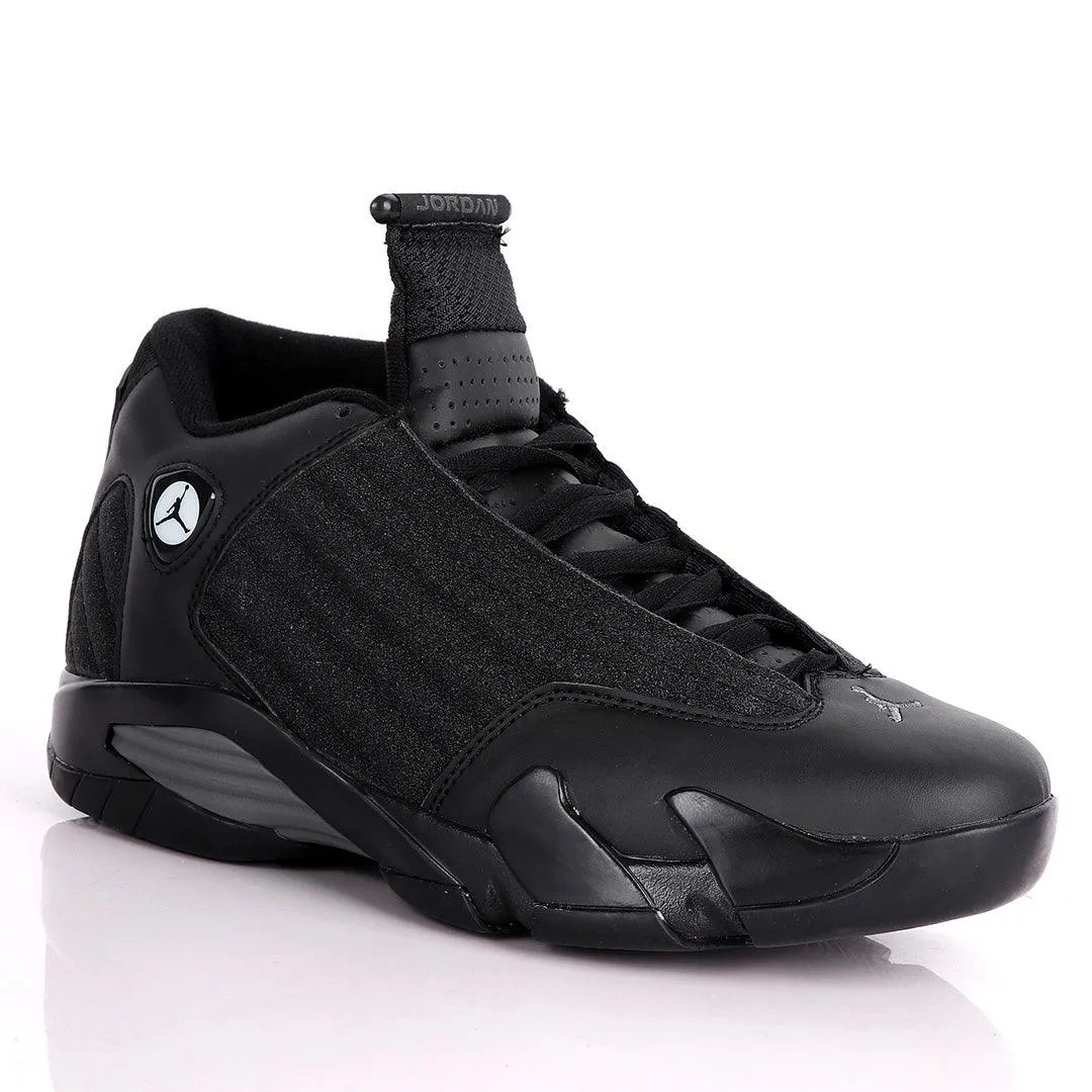 Air Jordan 14 Retro All Black Bumblebee Bourdon Sneakers