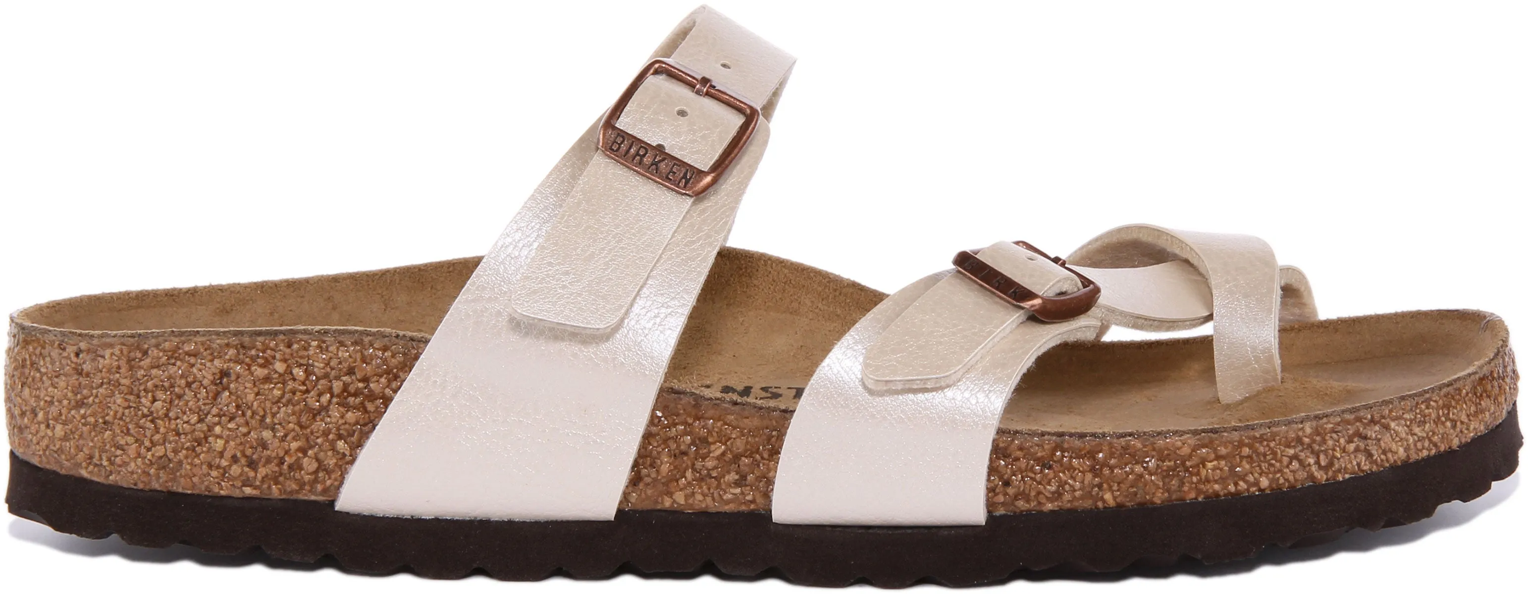 Birkenstock Mayari In Cream For Women | Narrow Fit