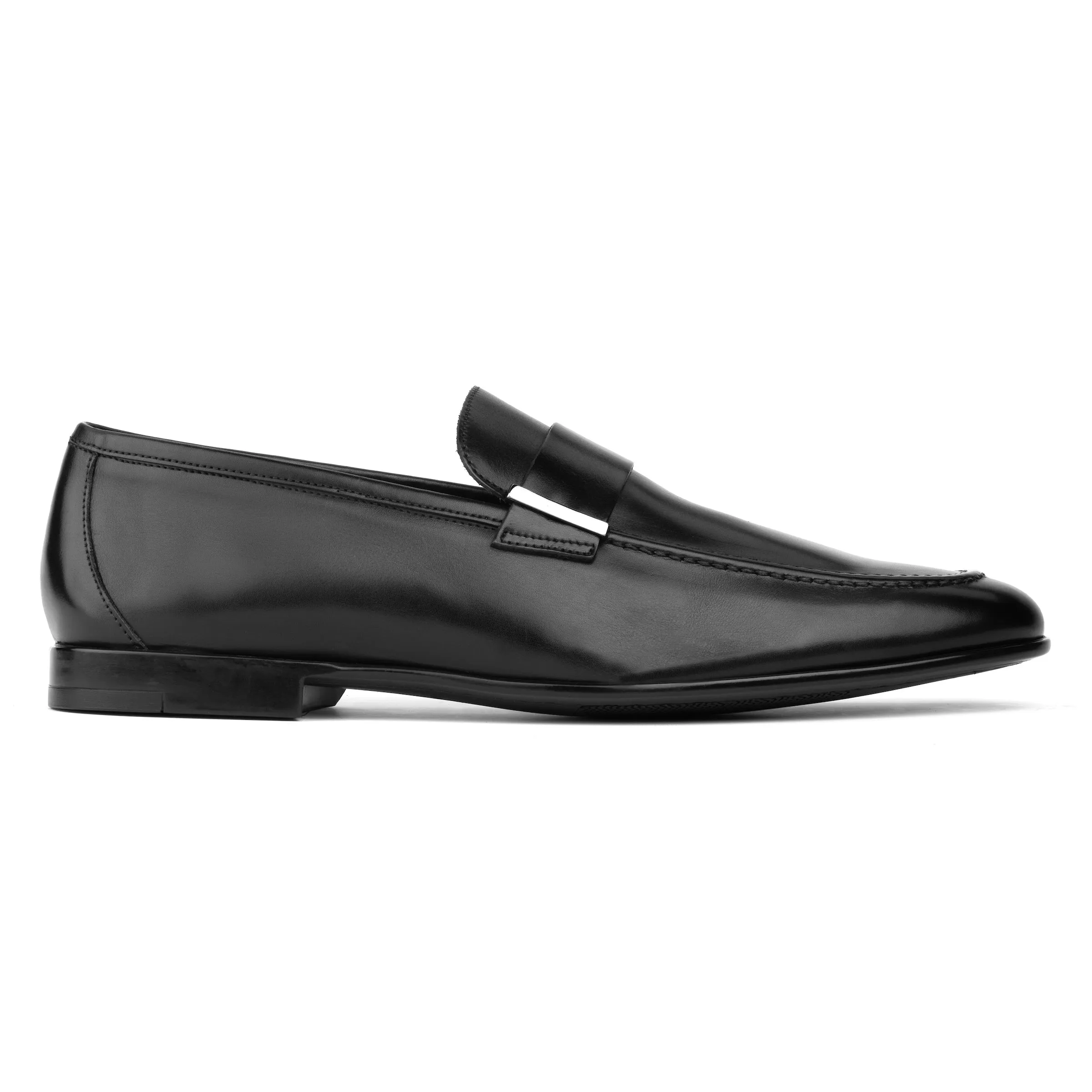 Blanton Black Calf Loafer