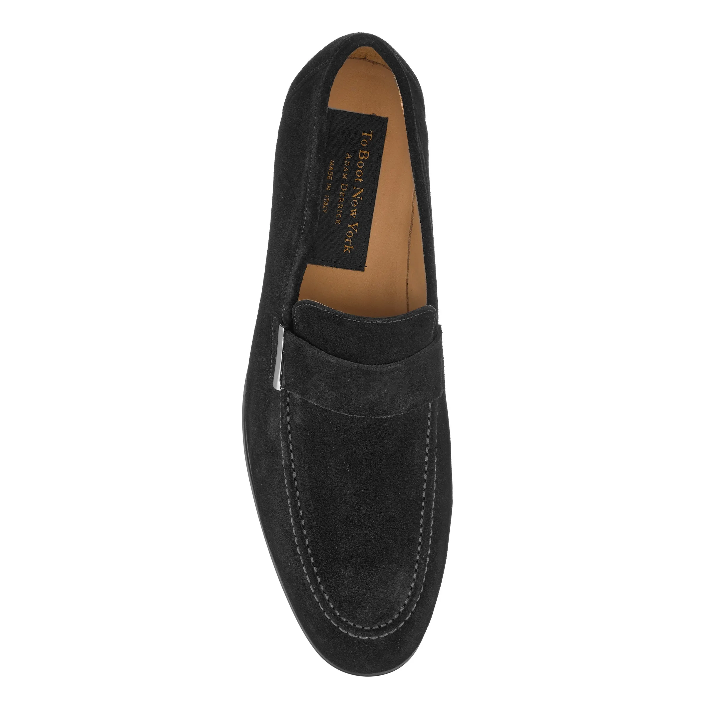 Blanton Black Suede Slip On