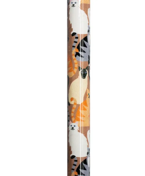 Classic Canes Derby Adjustable Walking Stick - Classic Cats