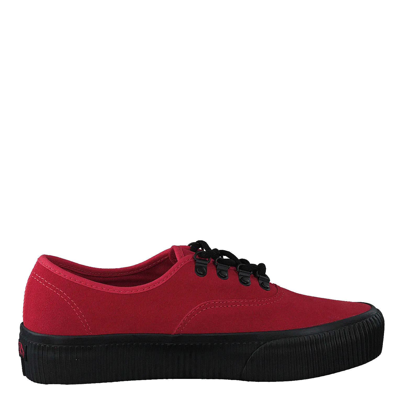 Embossed Authentic Platform 2. Rococco Red-black