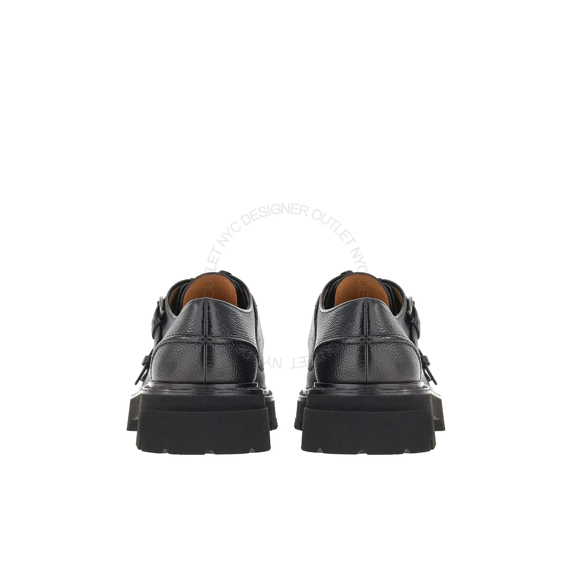 Ferragamo Gionny Double Monk-Strap Loafers