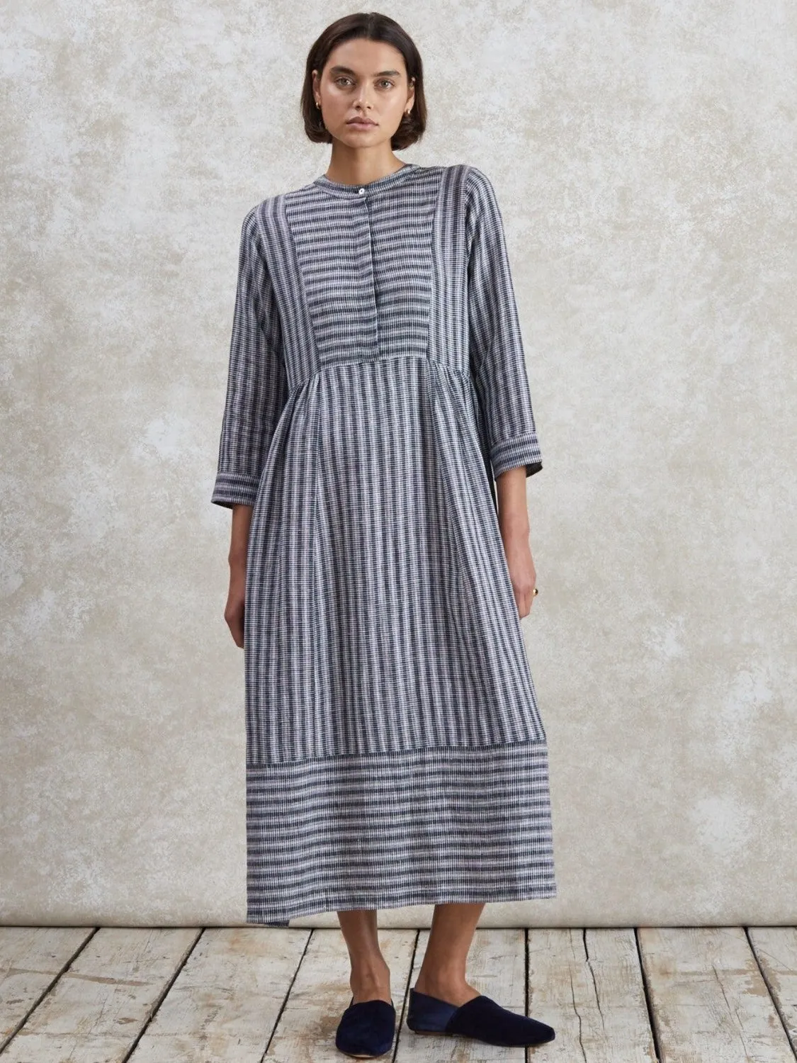 Fleur - Woven Stripe Dress