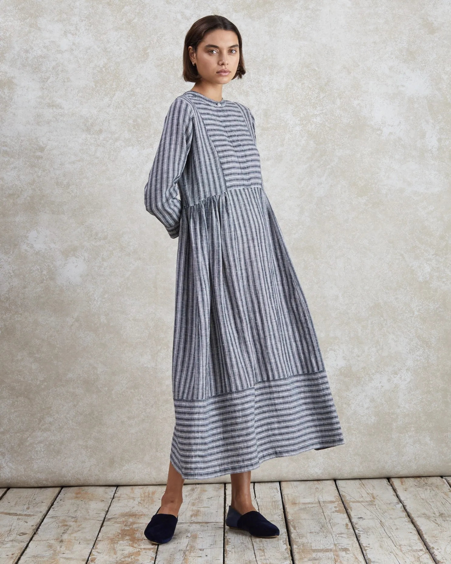 Fleur - Woven Stripe Dress