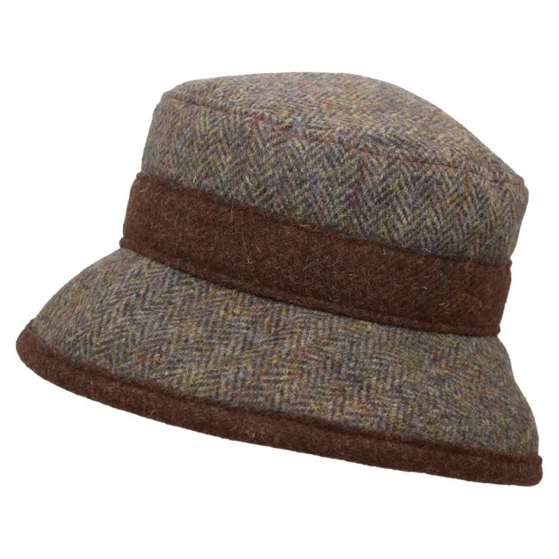 Harris Tweed Derby Hat