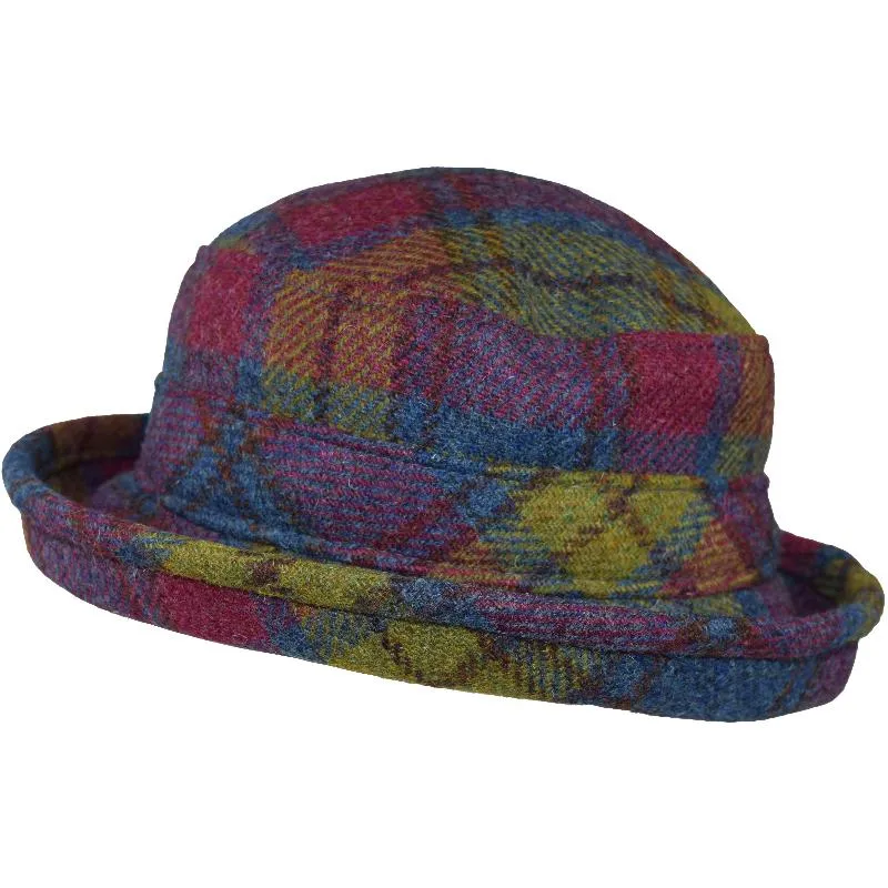 Harris Tweed Derby Hat