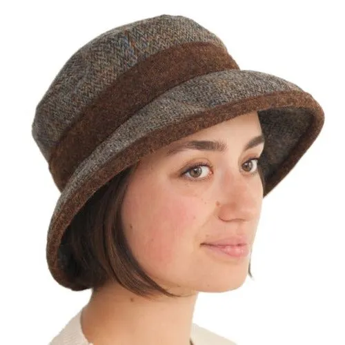 Harris Tweed Derby Hat