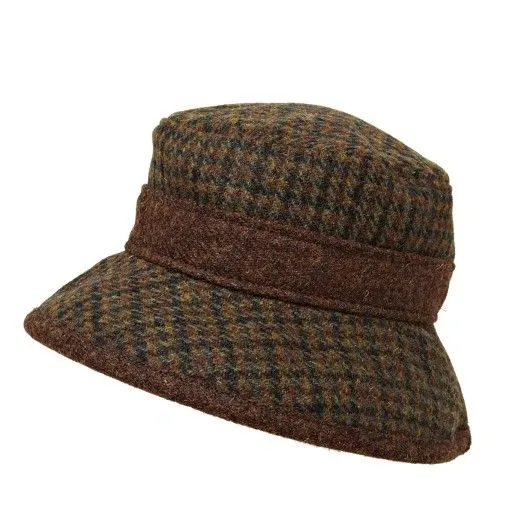 Harris Tweed Derby Hat