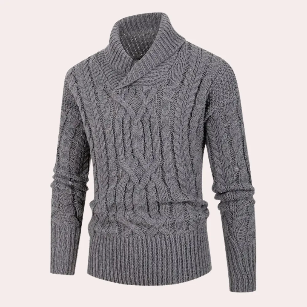 Horst - Moderne strikket herresweater