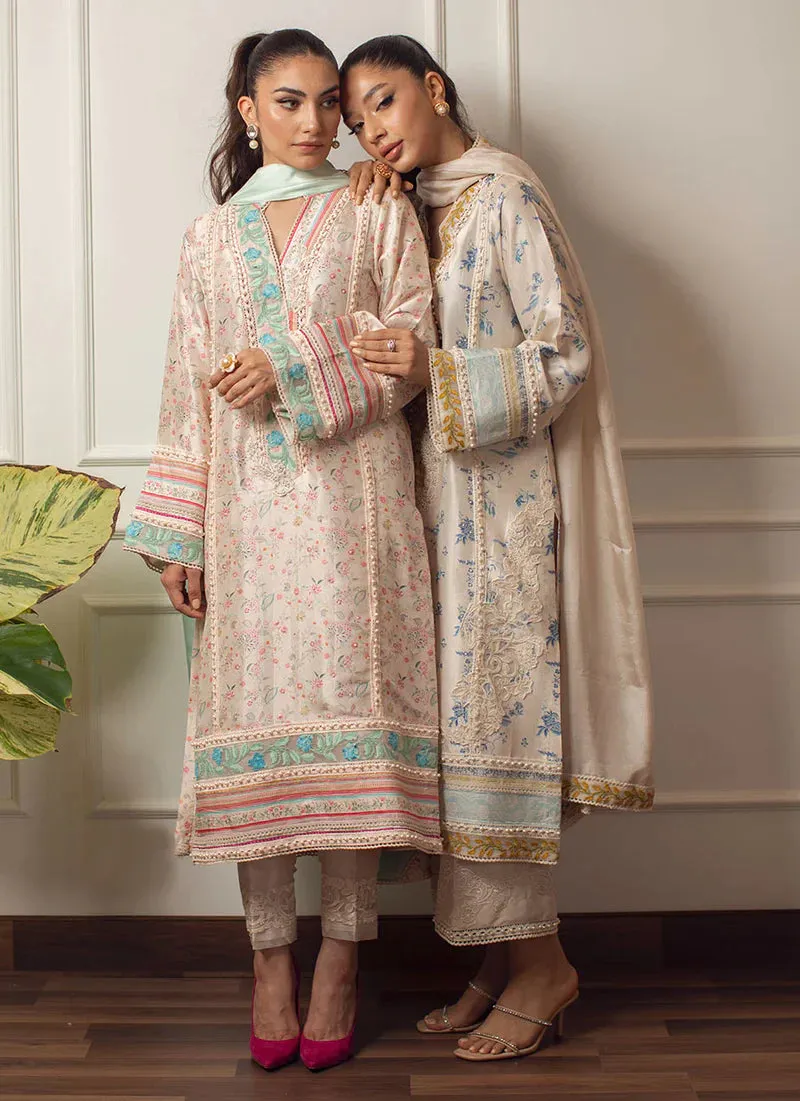 Lea Ii - Enya Pink Shirt And Dupatta