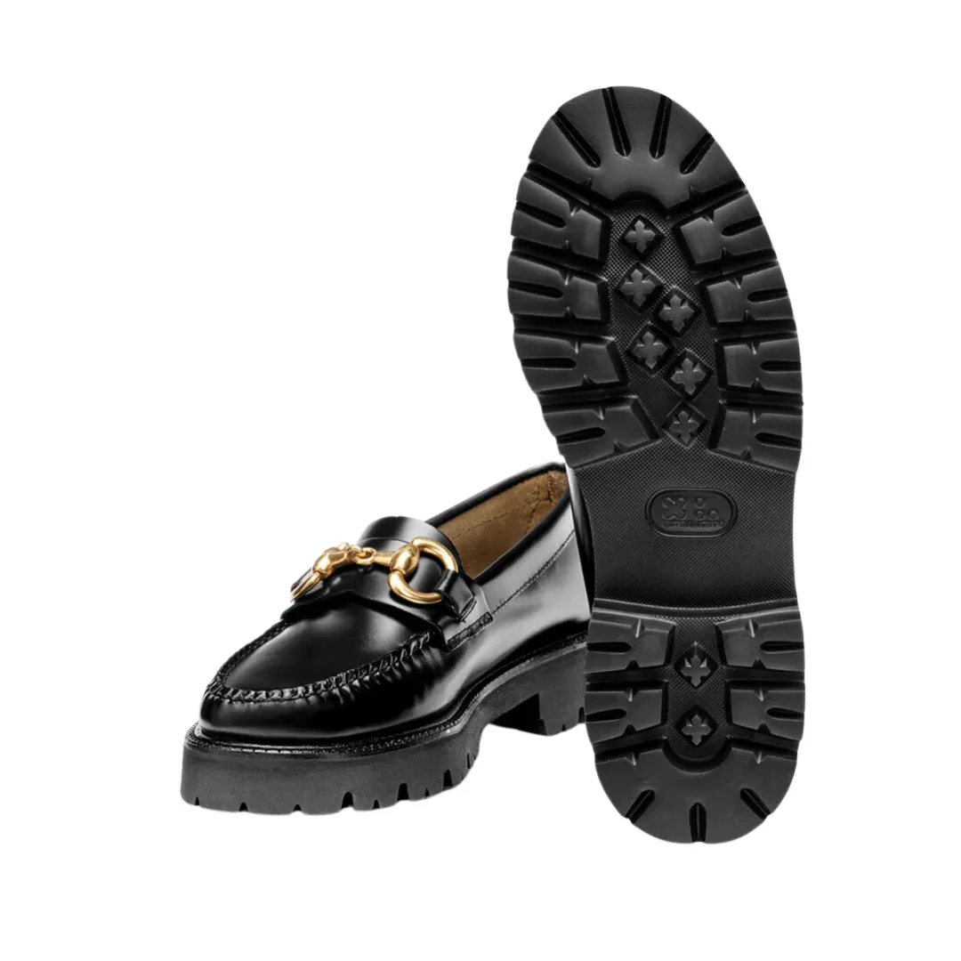 Lianna Super Bit Super Lug Loafer (Black)