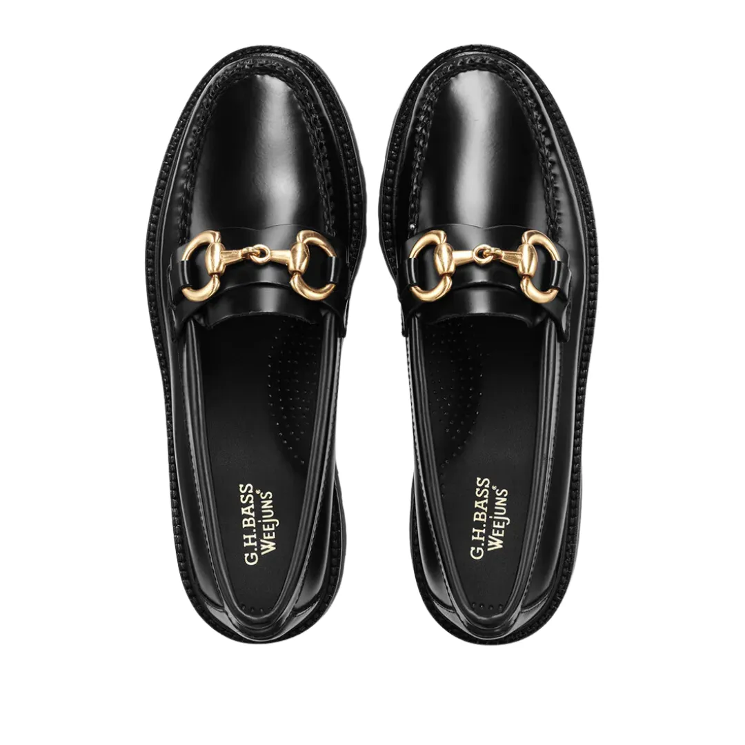 Lianna Super Bit Super Lug Loafer (Black)