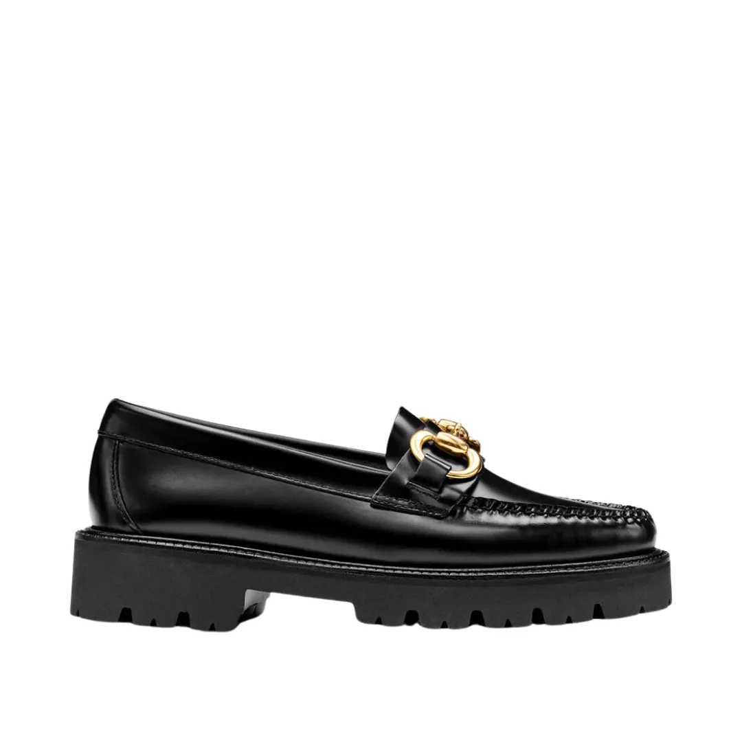 Lianna Super Bit Super Lug Loafer (Black)