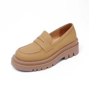 Lug Sole Loafers Womens - Zari