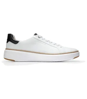 Men's Shoes Cole Haan GRANDPRO TOPSPIN Leather Sneakers C34226 OPTIC WHITE