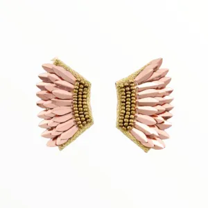 Mini Wing Earrings | Copper