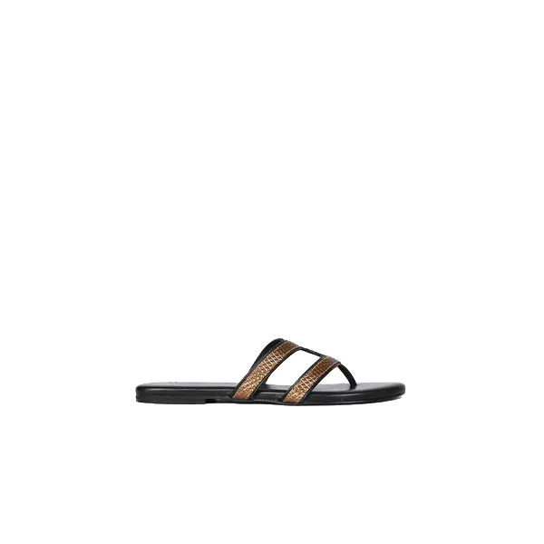 Nina Women's Magazine Leather Modern Style Sandals