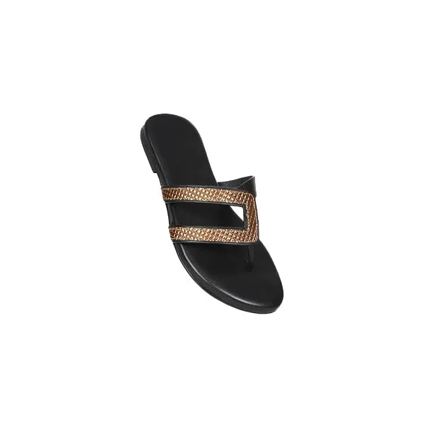 Nina Women's Magazine Leather Modern Style Sandals