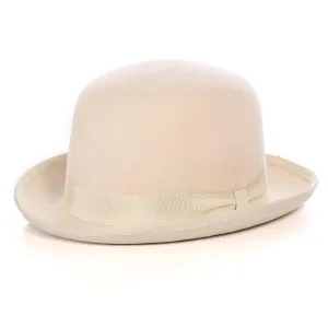 Off-White Premium Wool Derby Bowler Hat