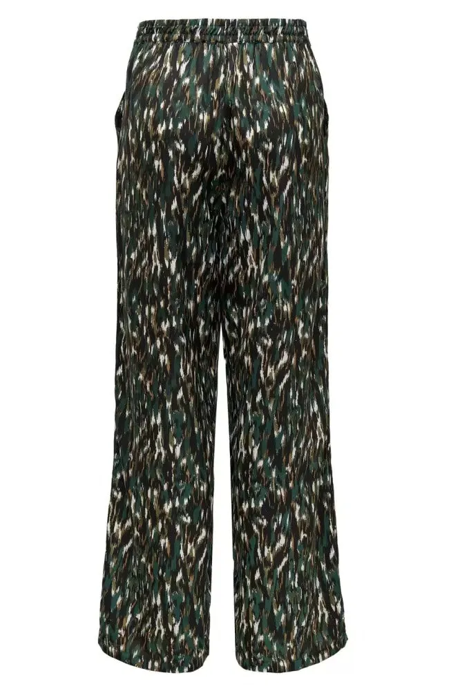 Onlwilma Palazzo Pant Cs Ptm - Groen Dessin