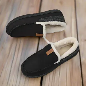 Orthopedic Slip-On Fleece-Lined Moccasins