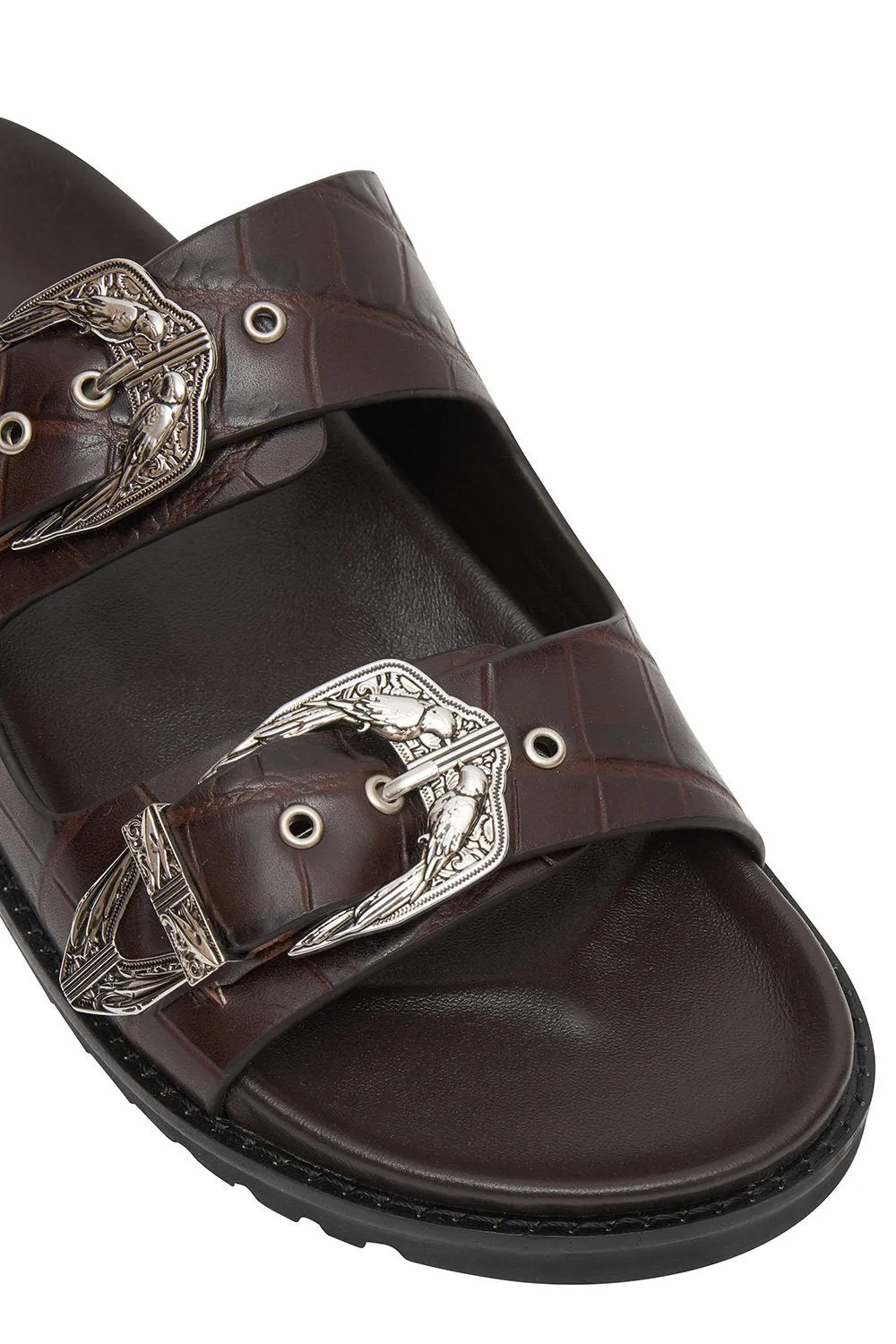 OUTBACK SLIDE DARK BROWN