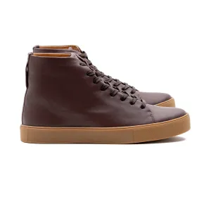 Overstone Hi Derby - Brown Calf