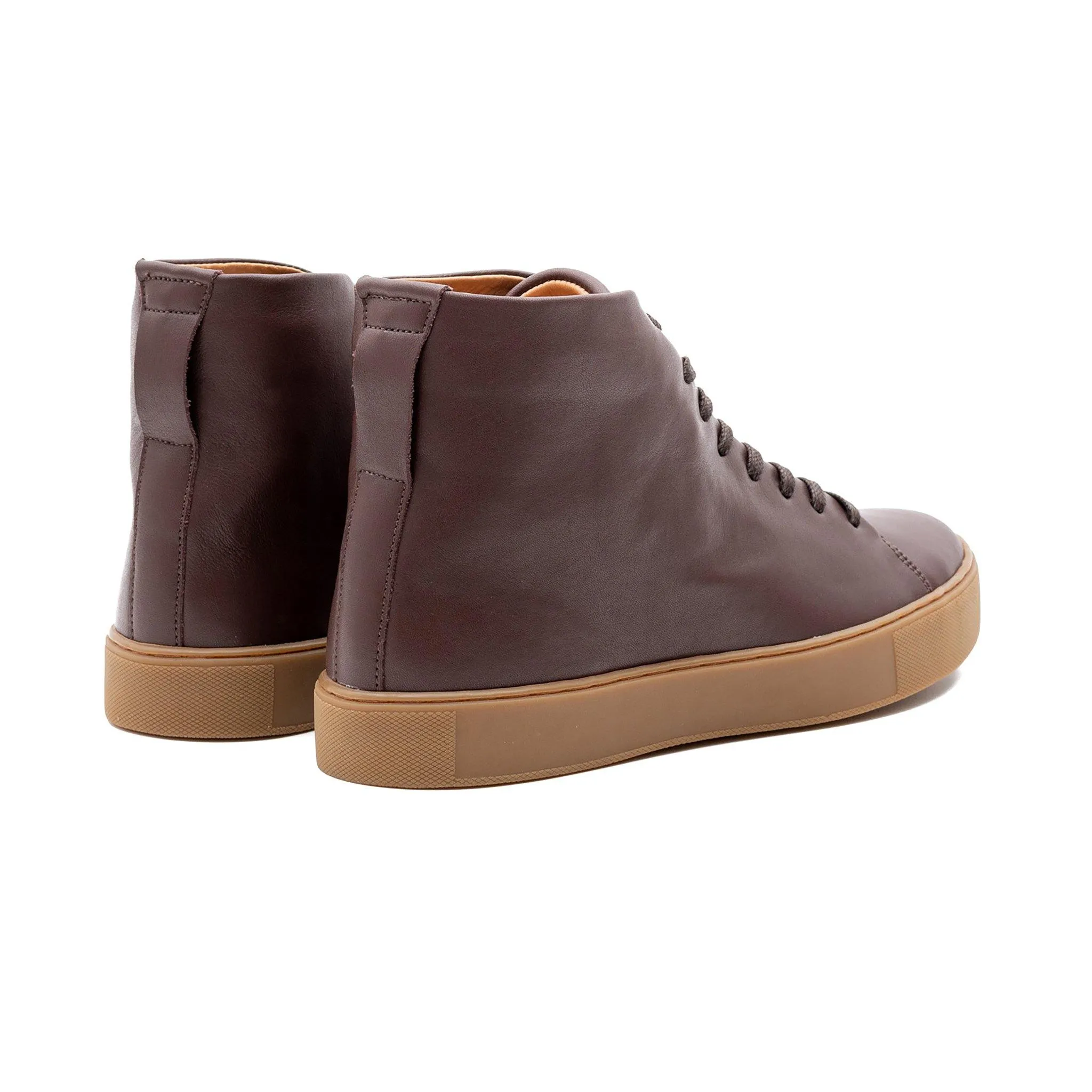 Overstone Hi Derby - Brown Calf