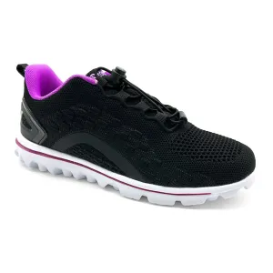 Propet Women's TravelActiv Axial Black/Purple