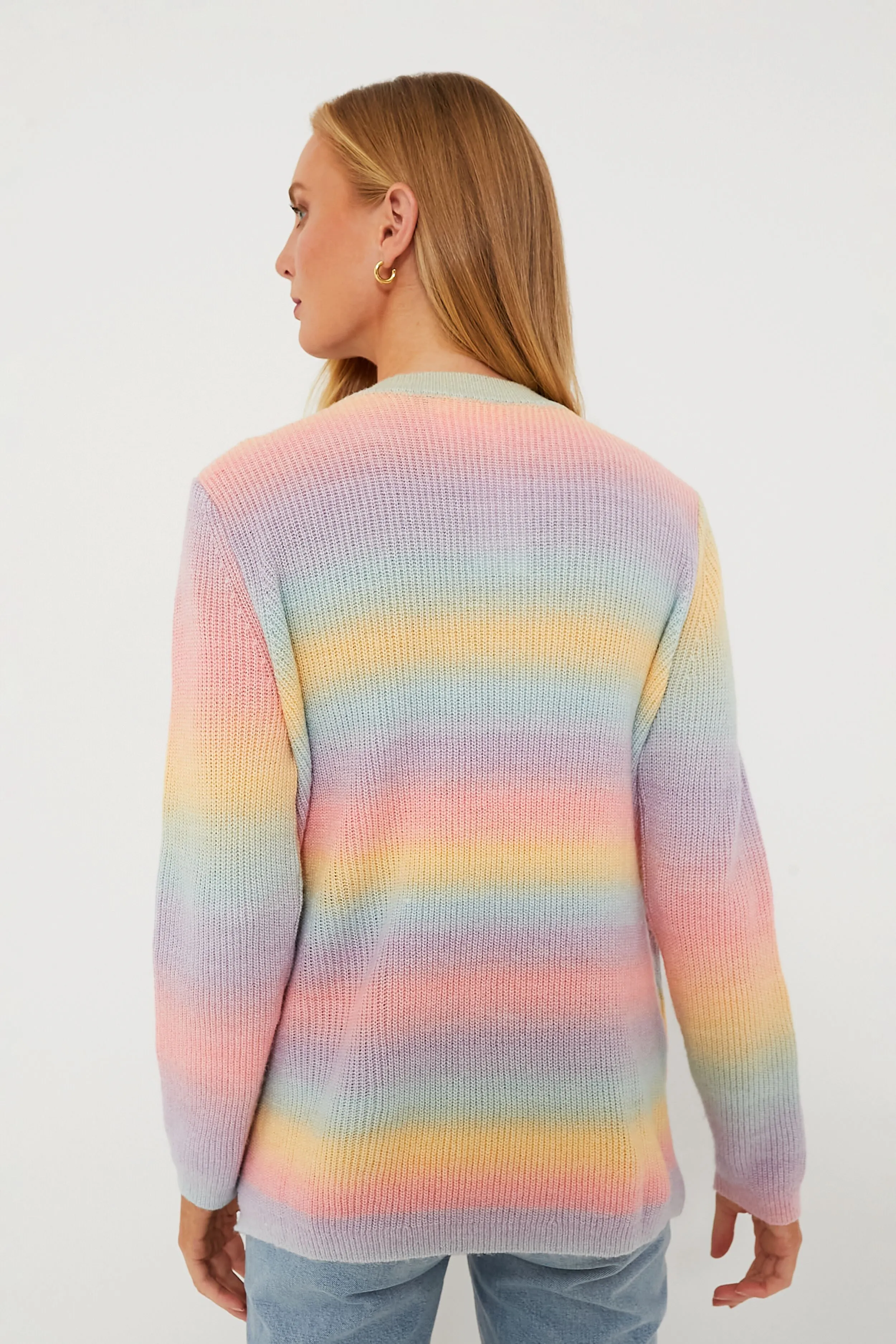 Rainbow Candy Crewneck Sweater