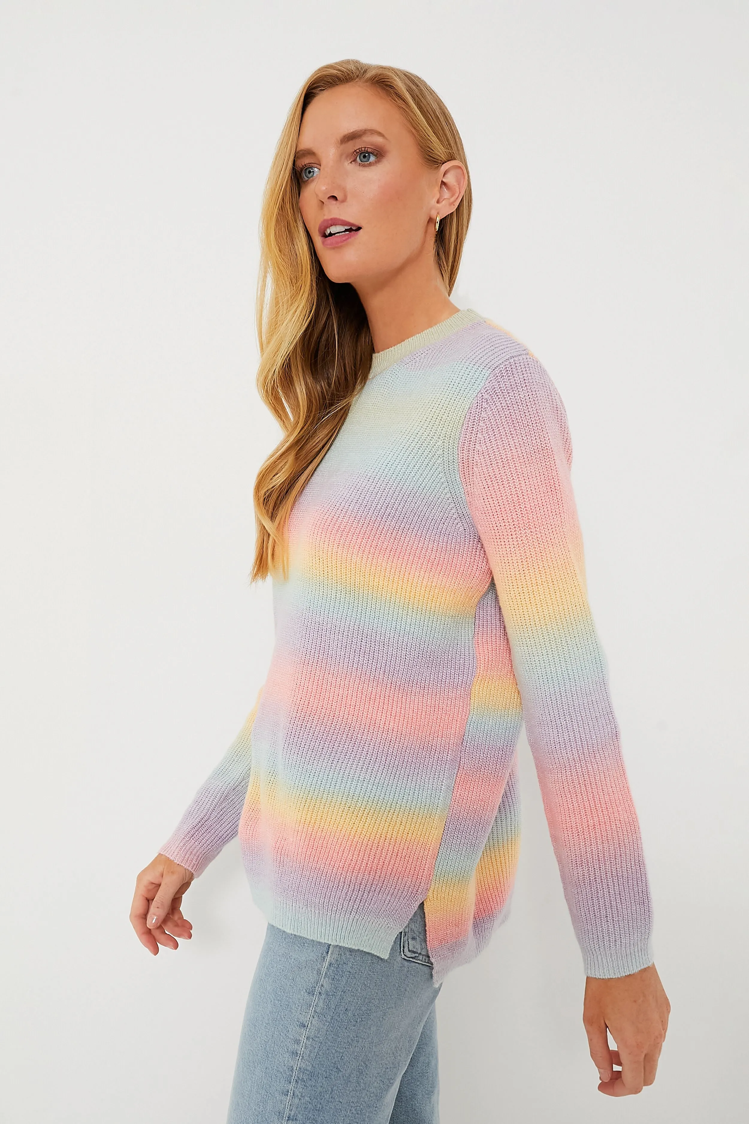 Rainbow Candy Crewneck Sweater