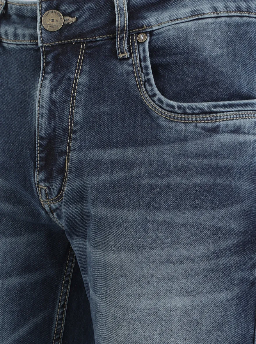 River Blue Washed Slim Fit Jeans | JadeBlue