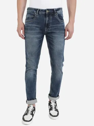 River Blue Washed Slim Fit Jeans | JadeBlue