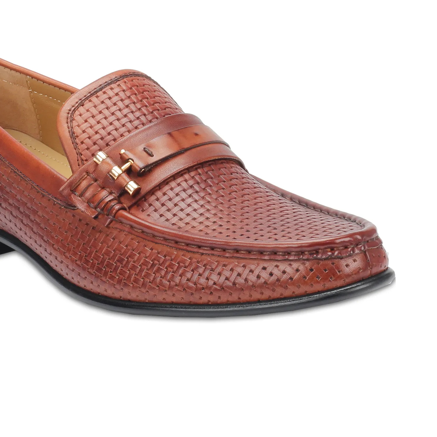 Royce Braided Formal Dress Loafers for Men