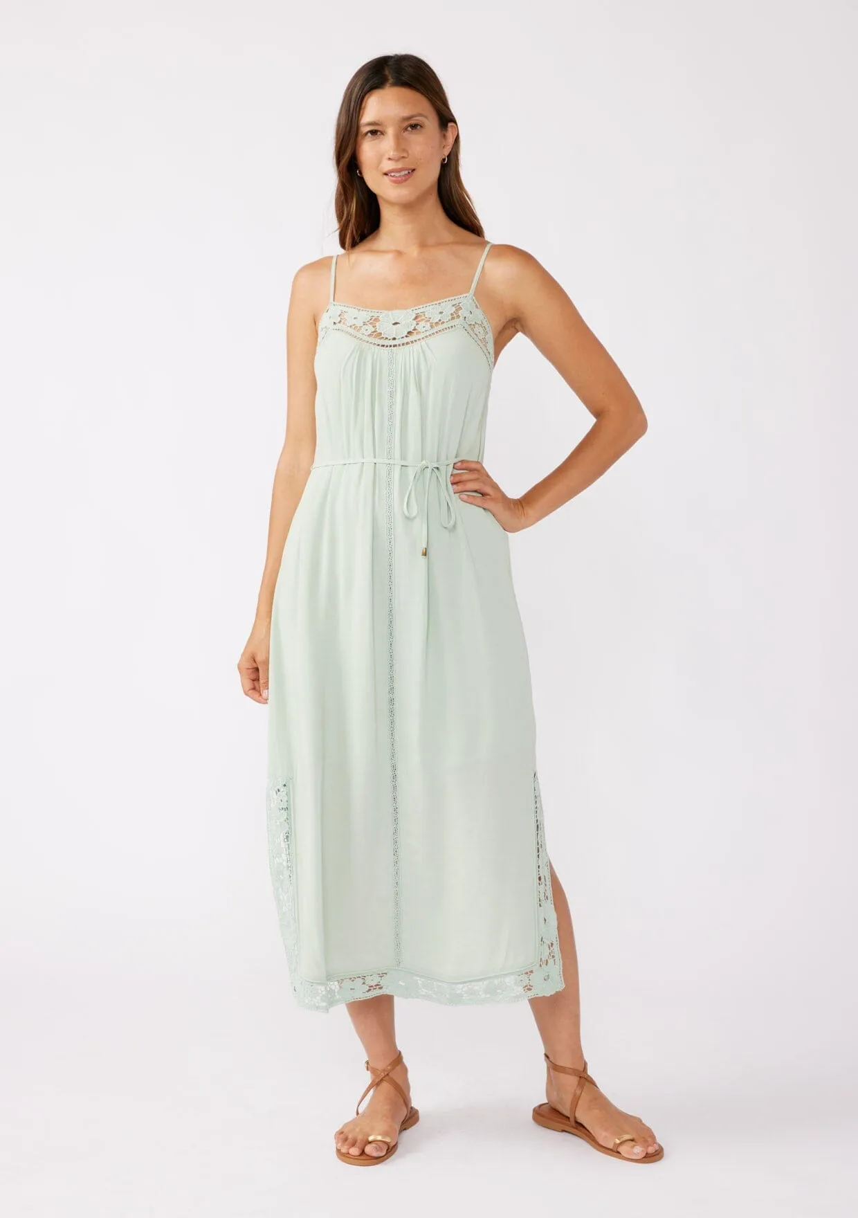 Sage Spirit Midi Dress