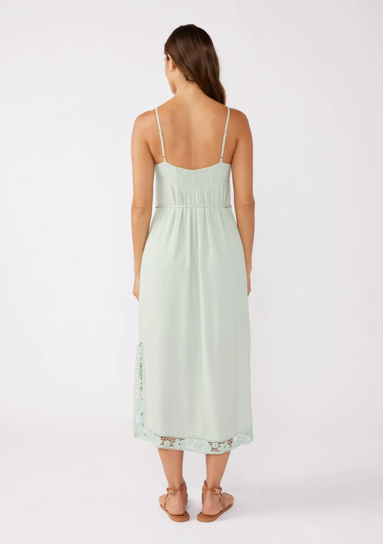 Sage Spirit Midi Dress