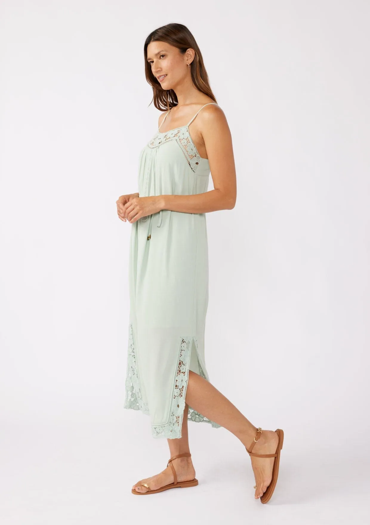 Sage Spirit Midi Dress