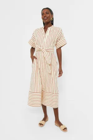 Scarlet Stripe Prescott Dress