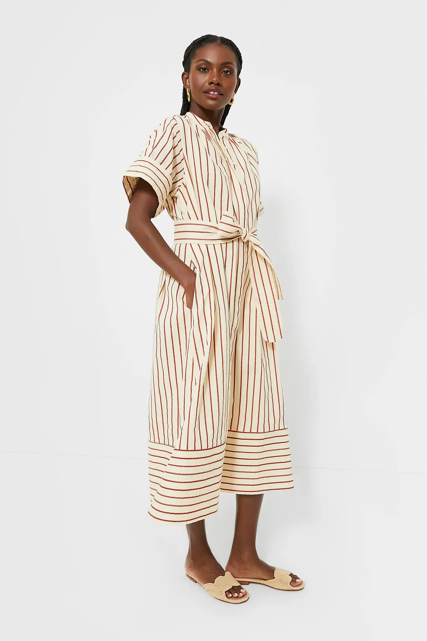 Scarlet Stripe Prescott Dress