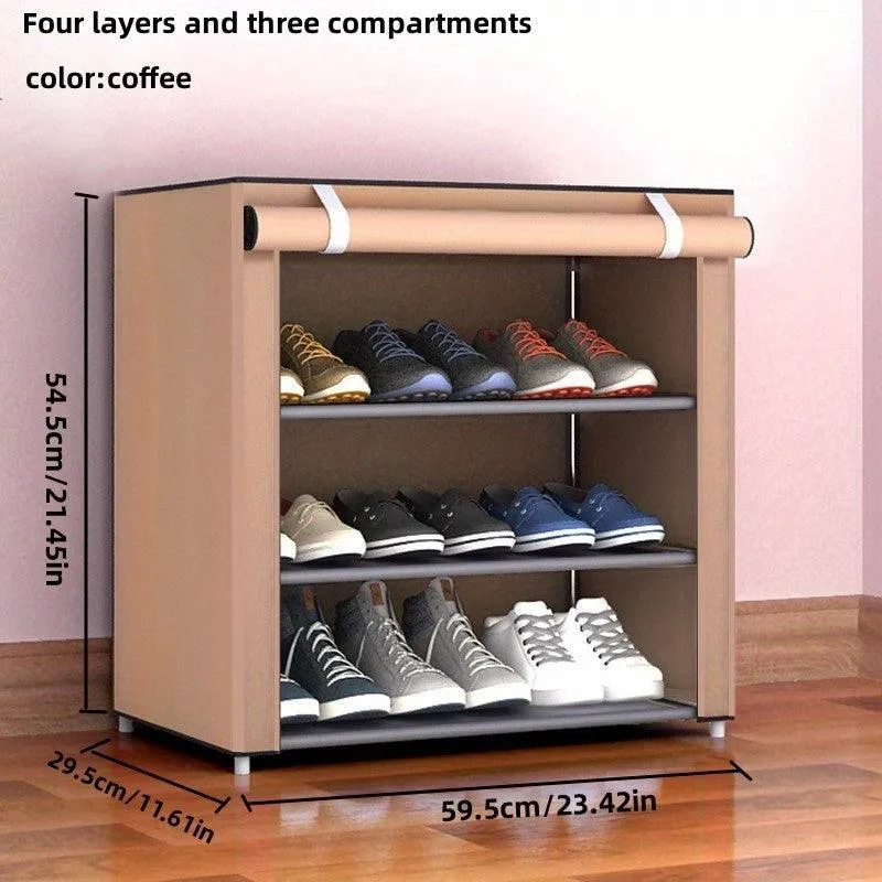 Simple Shoe Rack Stylish SpaceSaving Storage for Shoes