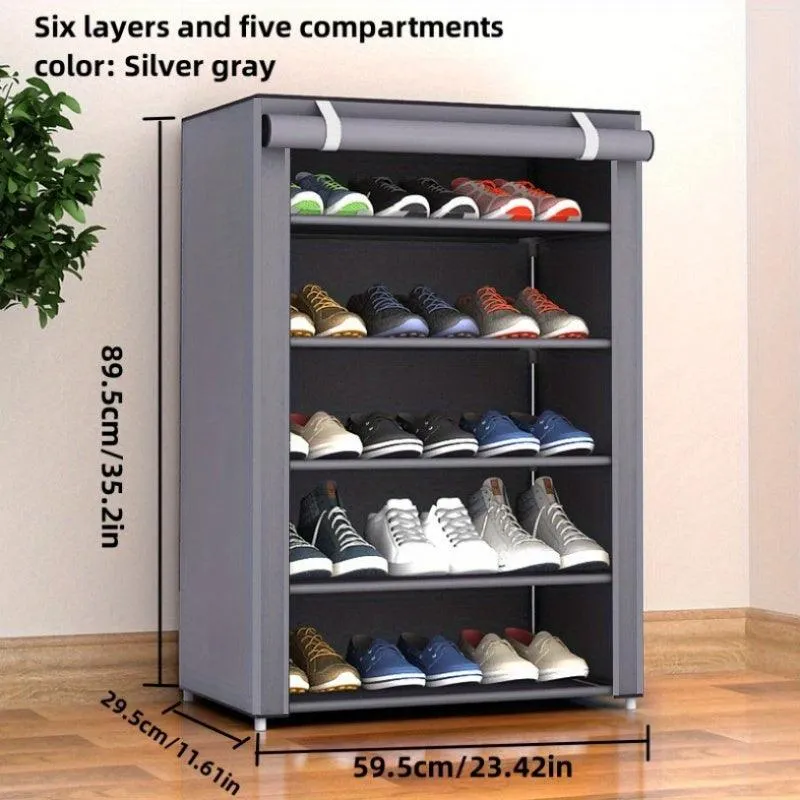 Simple Shoe Rack Stylish SpaceSaving Storage for Shoes