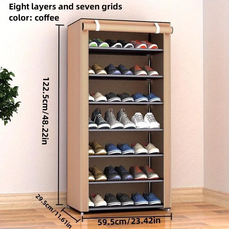 Simple Shoe Rack Stylish SpaceSaving Storage for Shoes