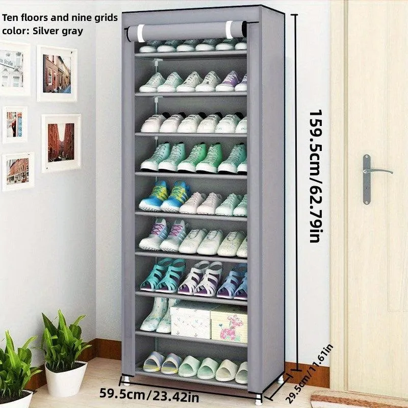 Simple Shoe Rack Stylish SpaceSaving Storage for Shoes