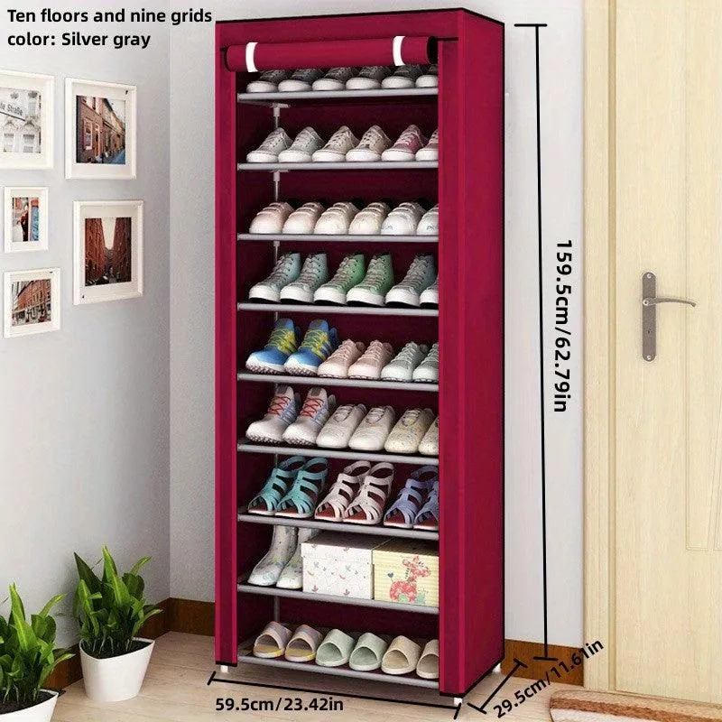 Simple Shoe Rack Stylish SpaceSaving Storage for Shoes