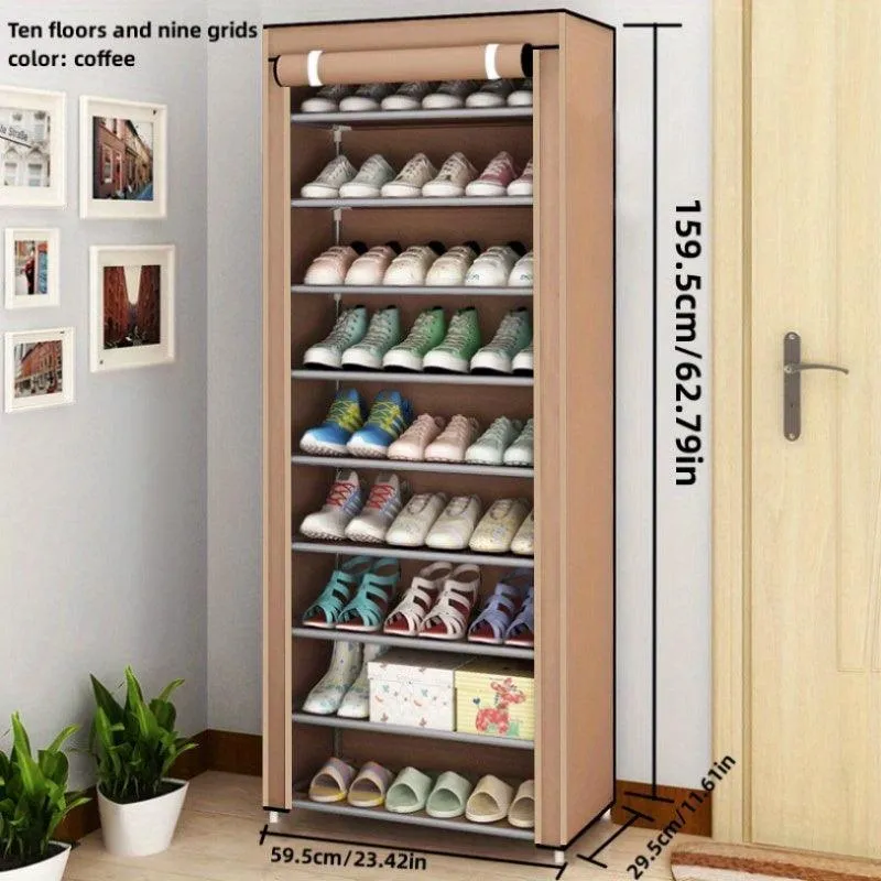 Simple Shoe Rack Stylish SpaceSaving Storage for Shoes