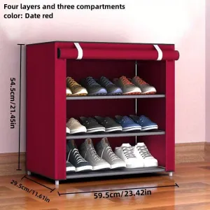 Simple Shoe Rack Stylish SpaceSaving Storage for Shoes