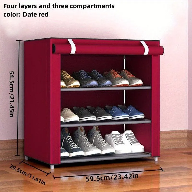 Simple Shoe Rack Stylish SpaceSaving Storage for Shoes