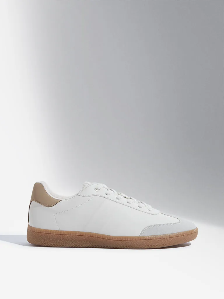 SOLEPLAY Beige Lace-Up Sneakers