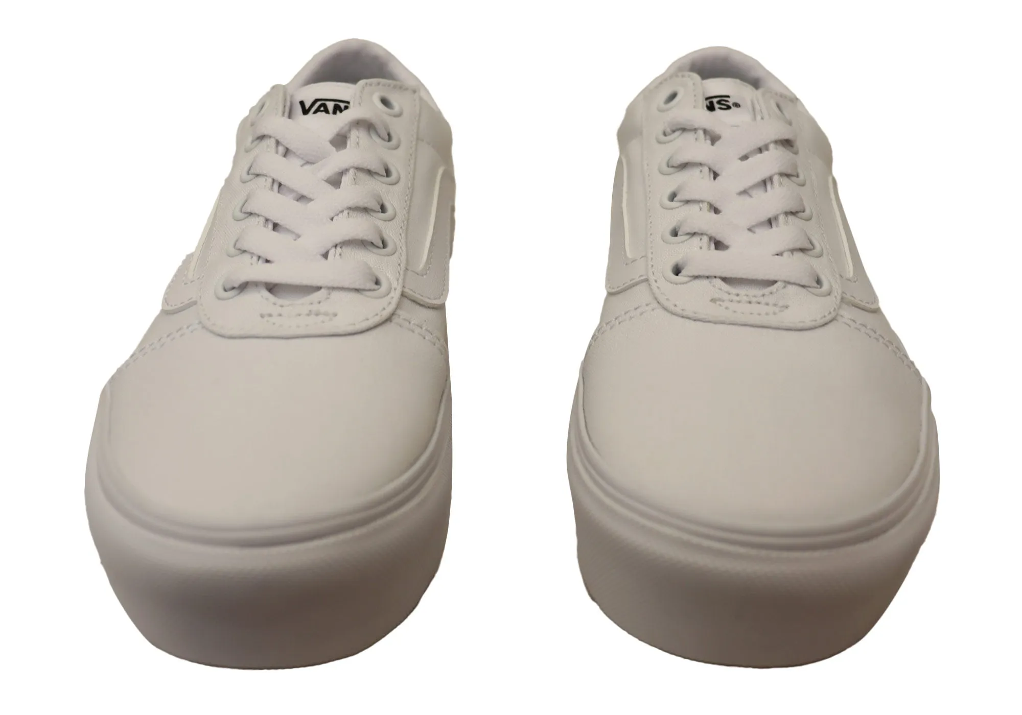 Vans Womens Ward Platform Comfortable Lace Up Sneakers